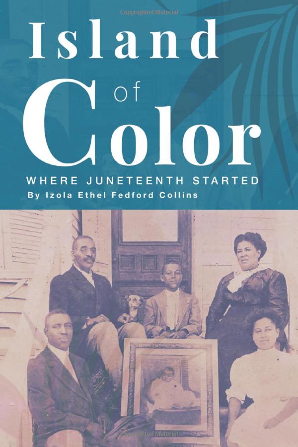 Juneteenth celebration Island of Color book cover